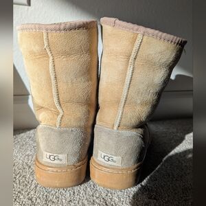 UGG Classic Beige and Cream Boots